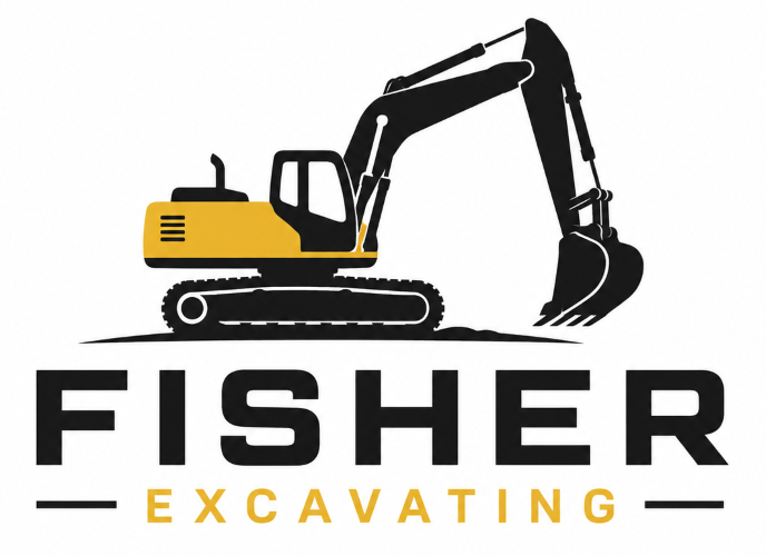 fisher excavating logo